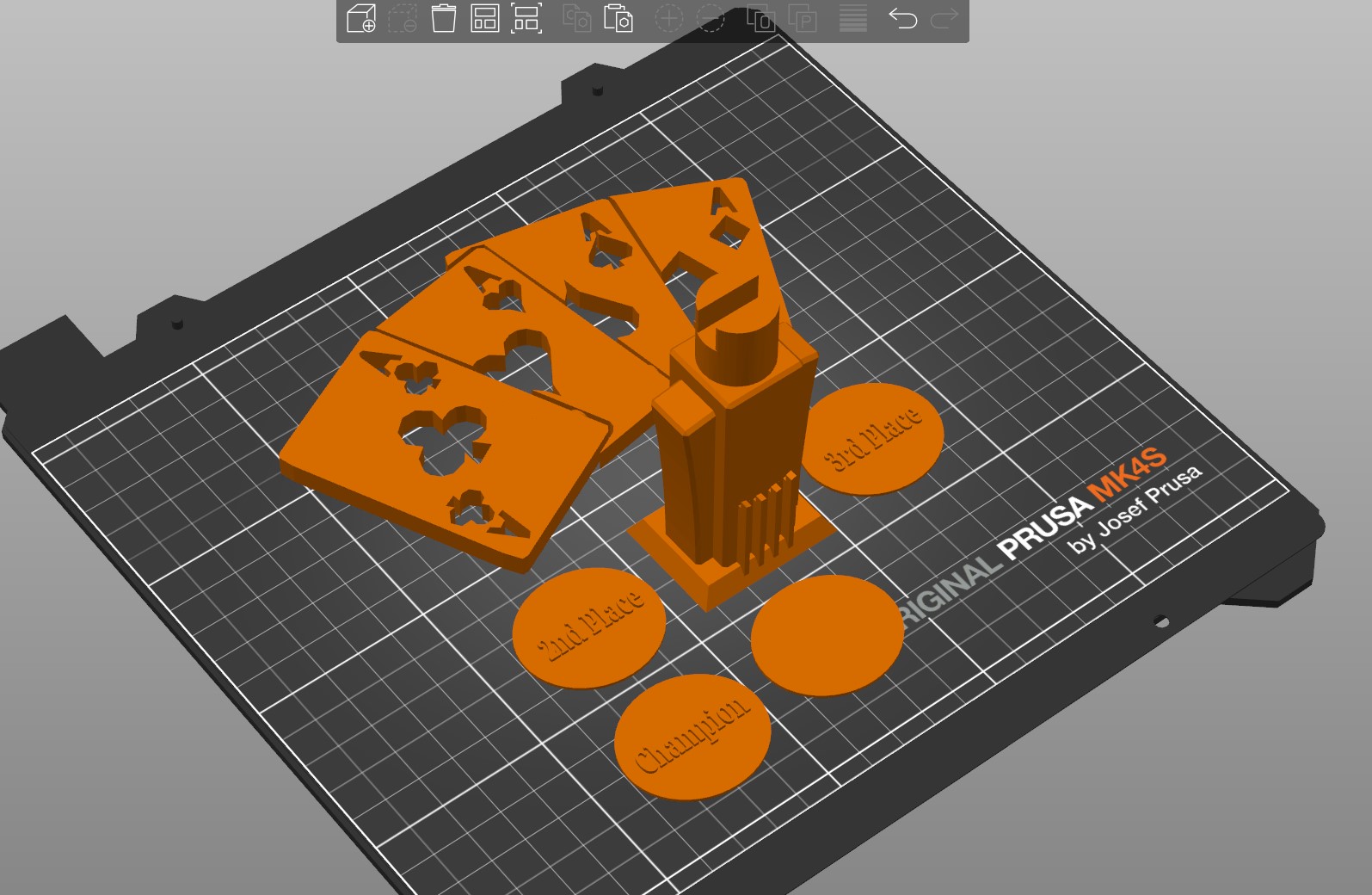 Miniatura 3 do modelo 3D Generic trophy template