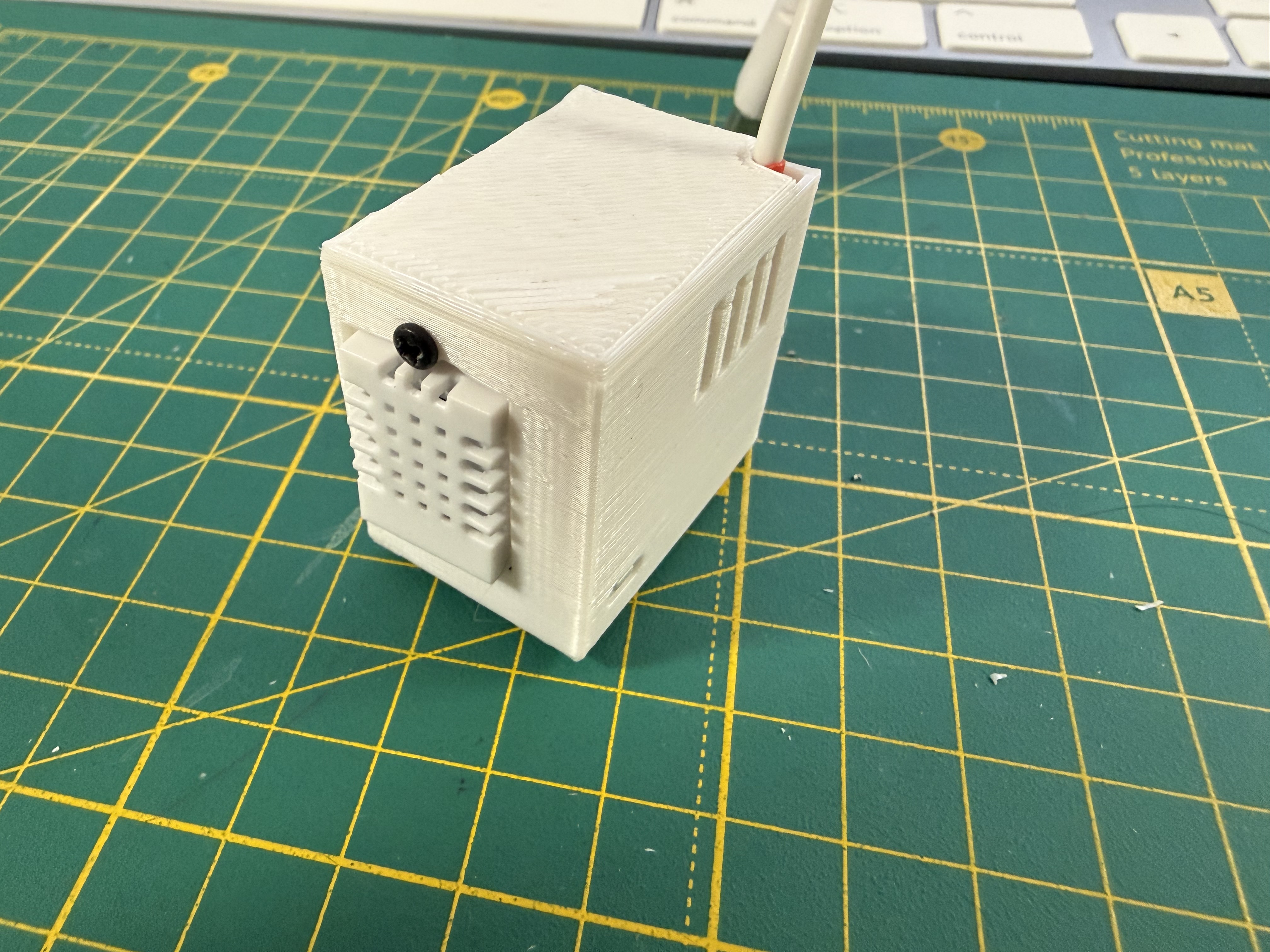 DHT22 esp module case 3D model