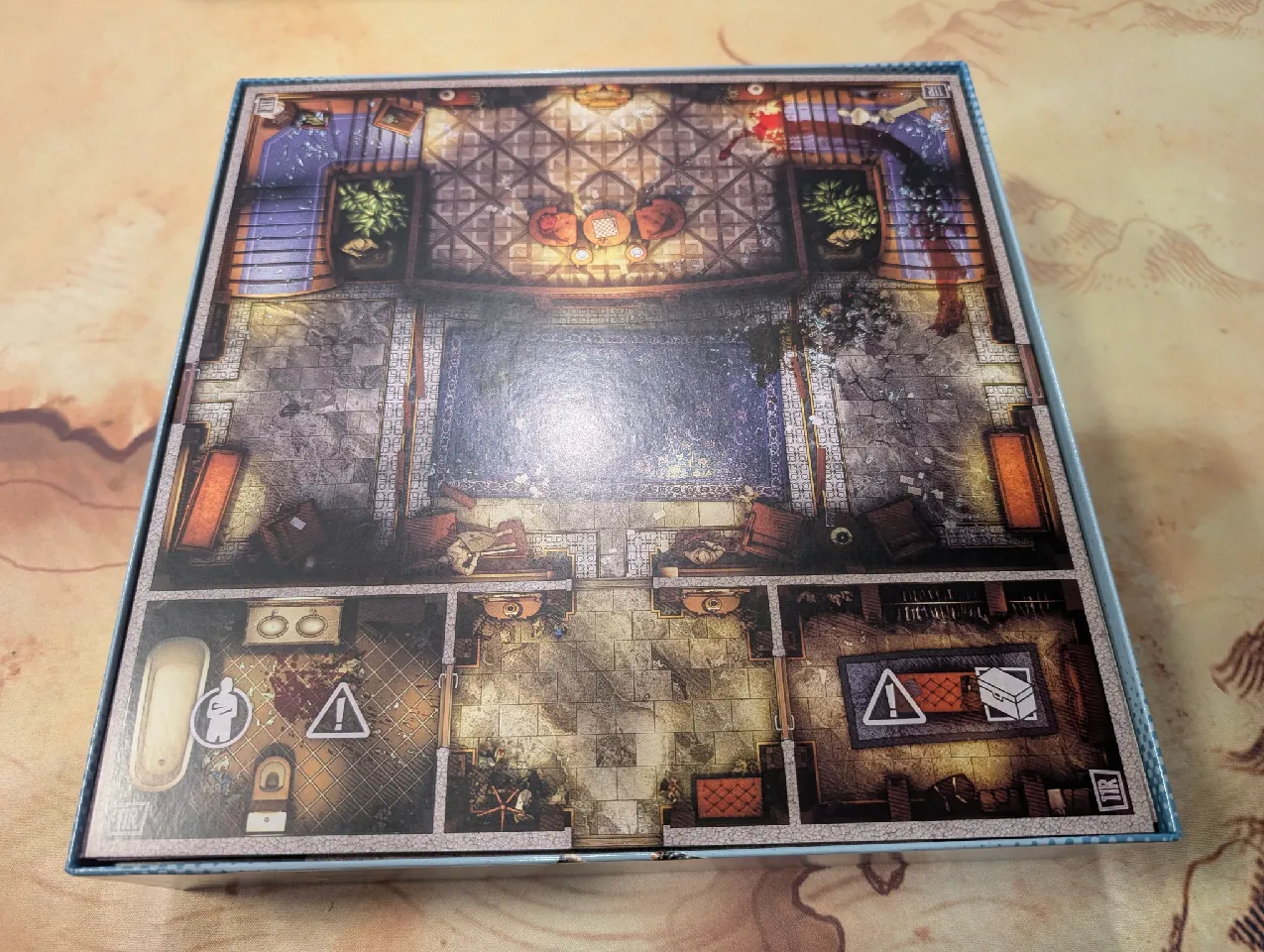 DCeased Gotham City Outbreak board game insert/ organizer 