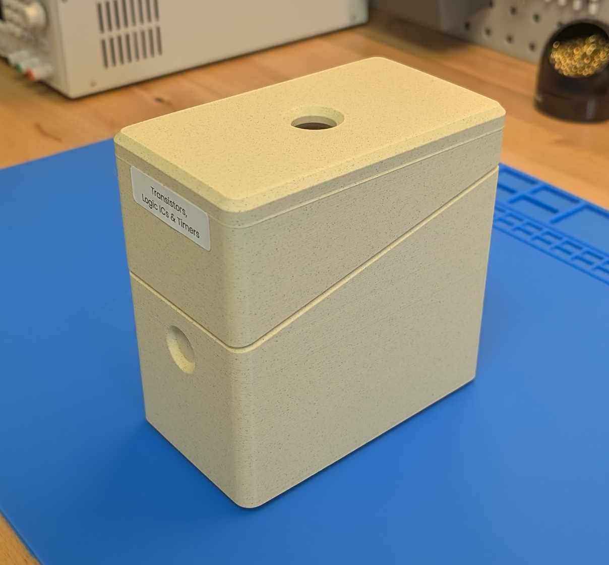 Hinged Storage Box for Easy Retrieval