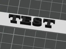 A really simple test file