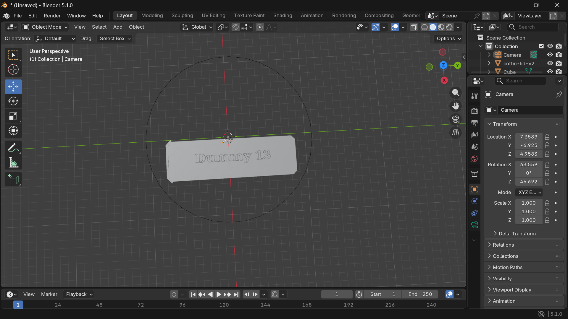 dummy 13 case with lid 3D model