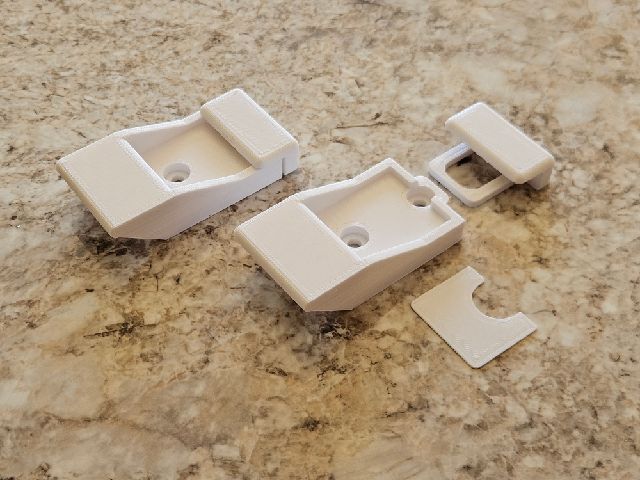 Fiamma Caravan Awning Pole Wall Bracket, preview image from the creator on Printables