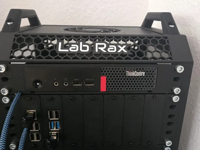 Lab Rax - 10" - 1U - Lenovo M910q/M720q