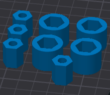 15mm Hex extender and coupler for Sleipnir 3D printed RC car