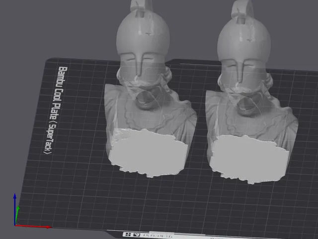 Bust Minerva repaired