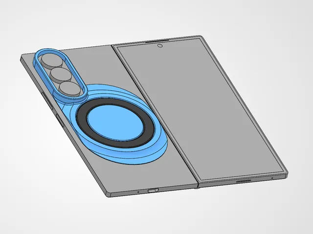 Galaxy Z Fold 7 magsafe scale with camera protection