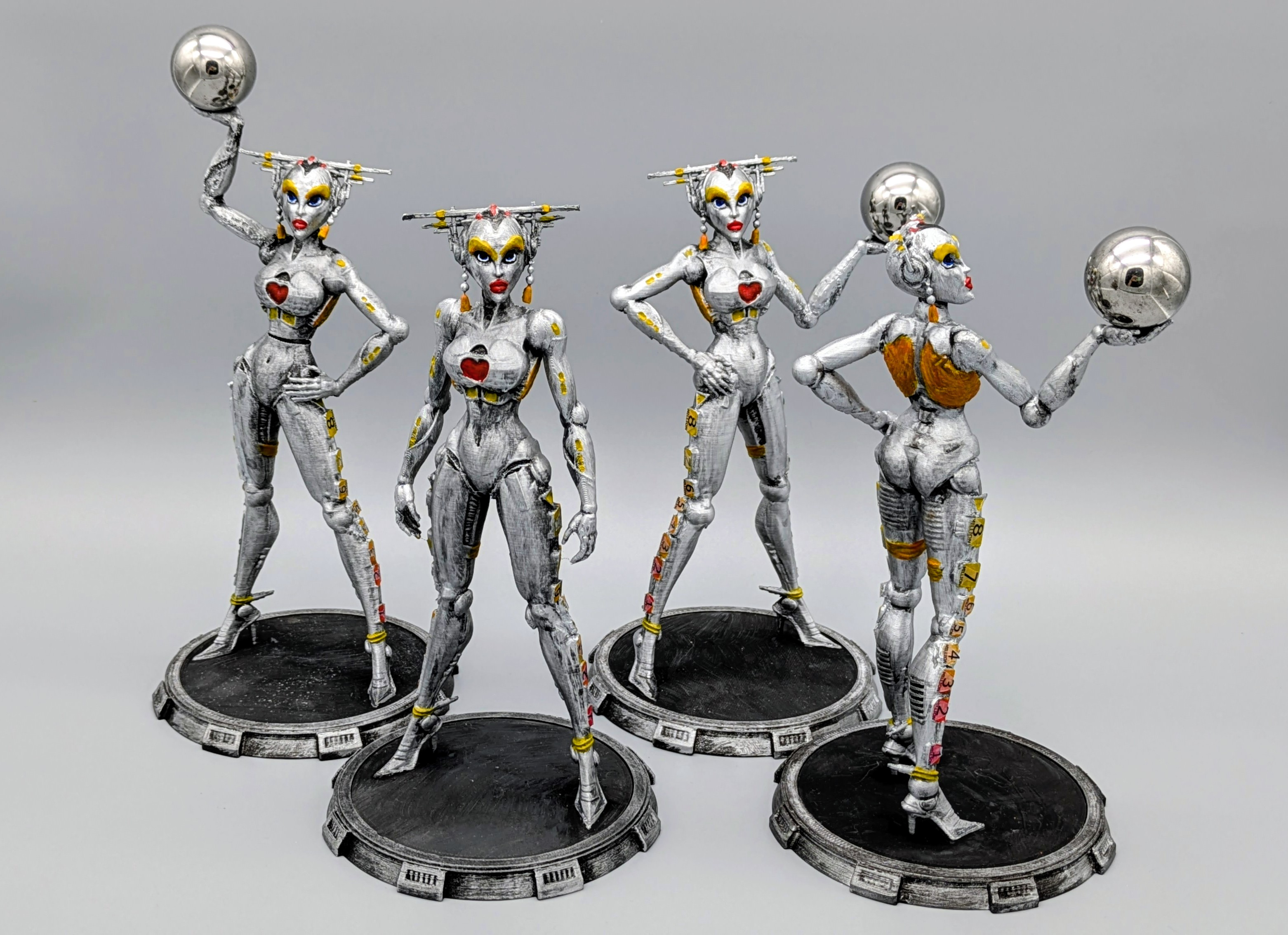 Bride of Pinbot Figurine
