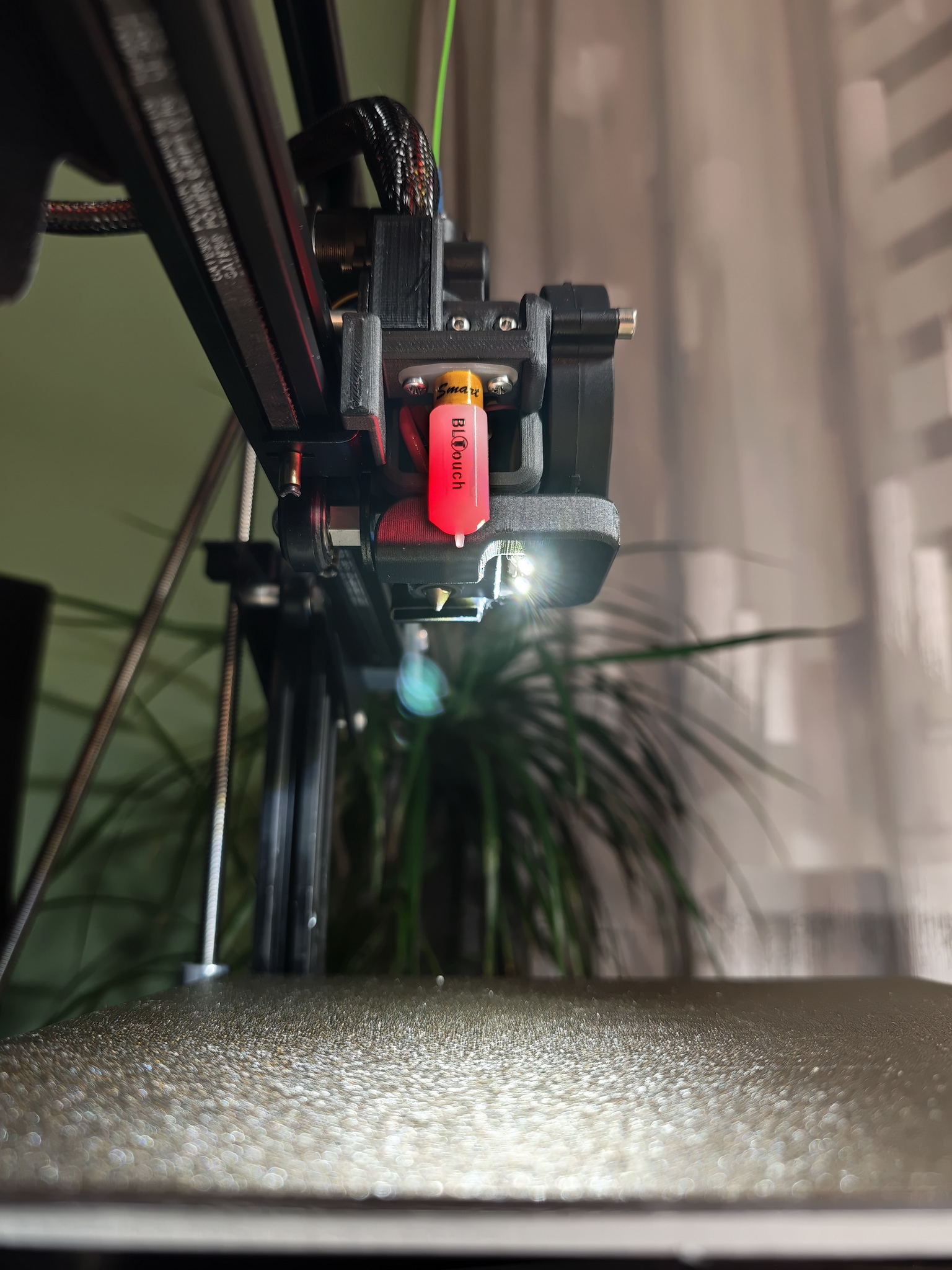 Ender 3 Toolhead with LED light