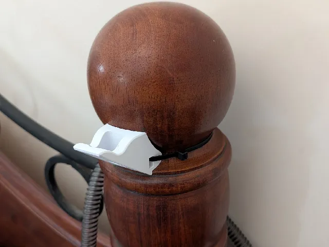 Bed Post CPAP Hook