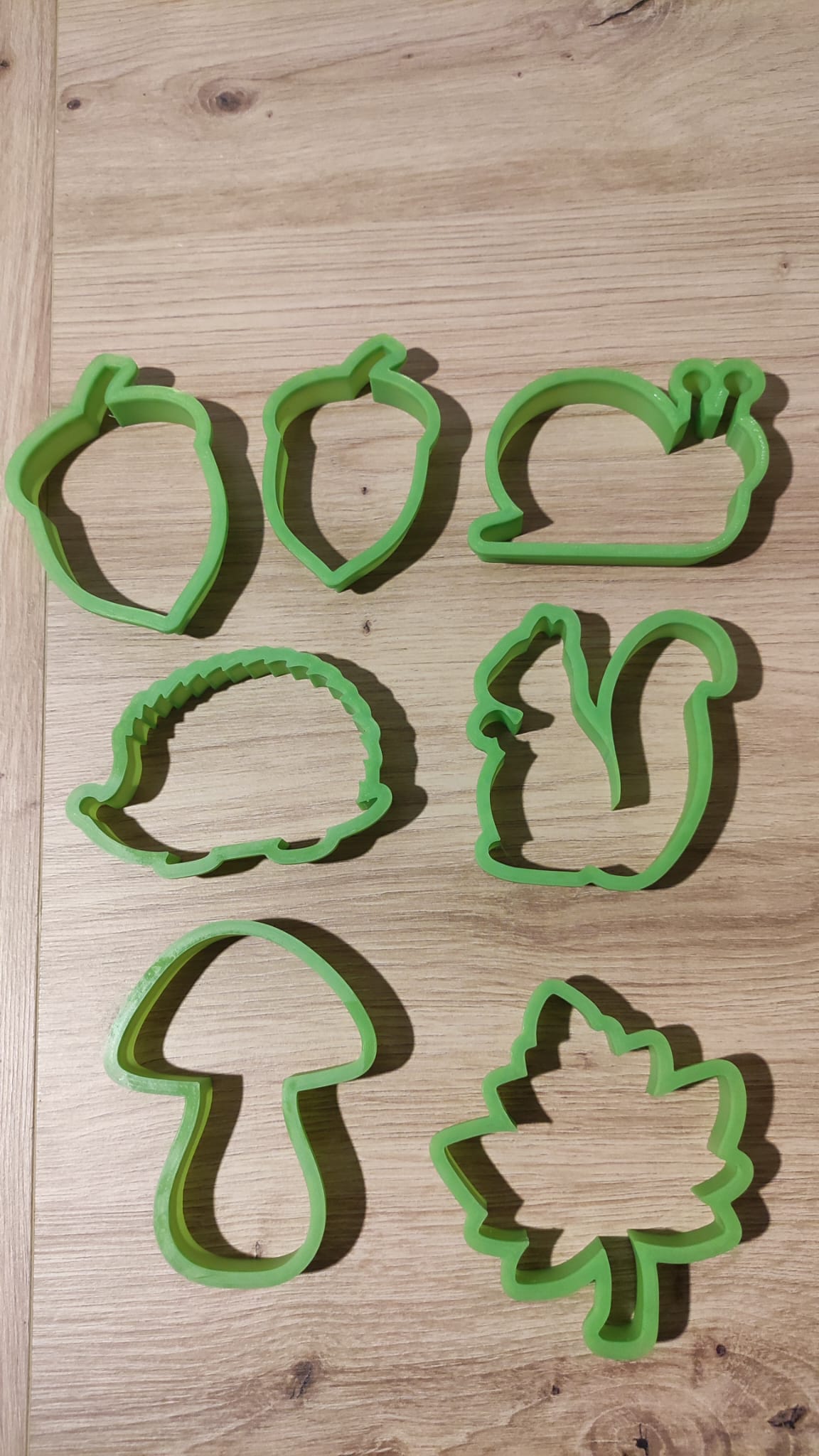 Autumn cookie cutters