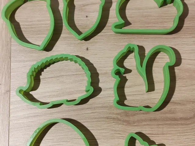 Autumn cookie cutters