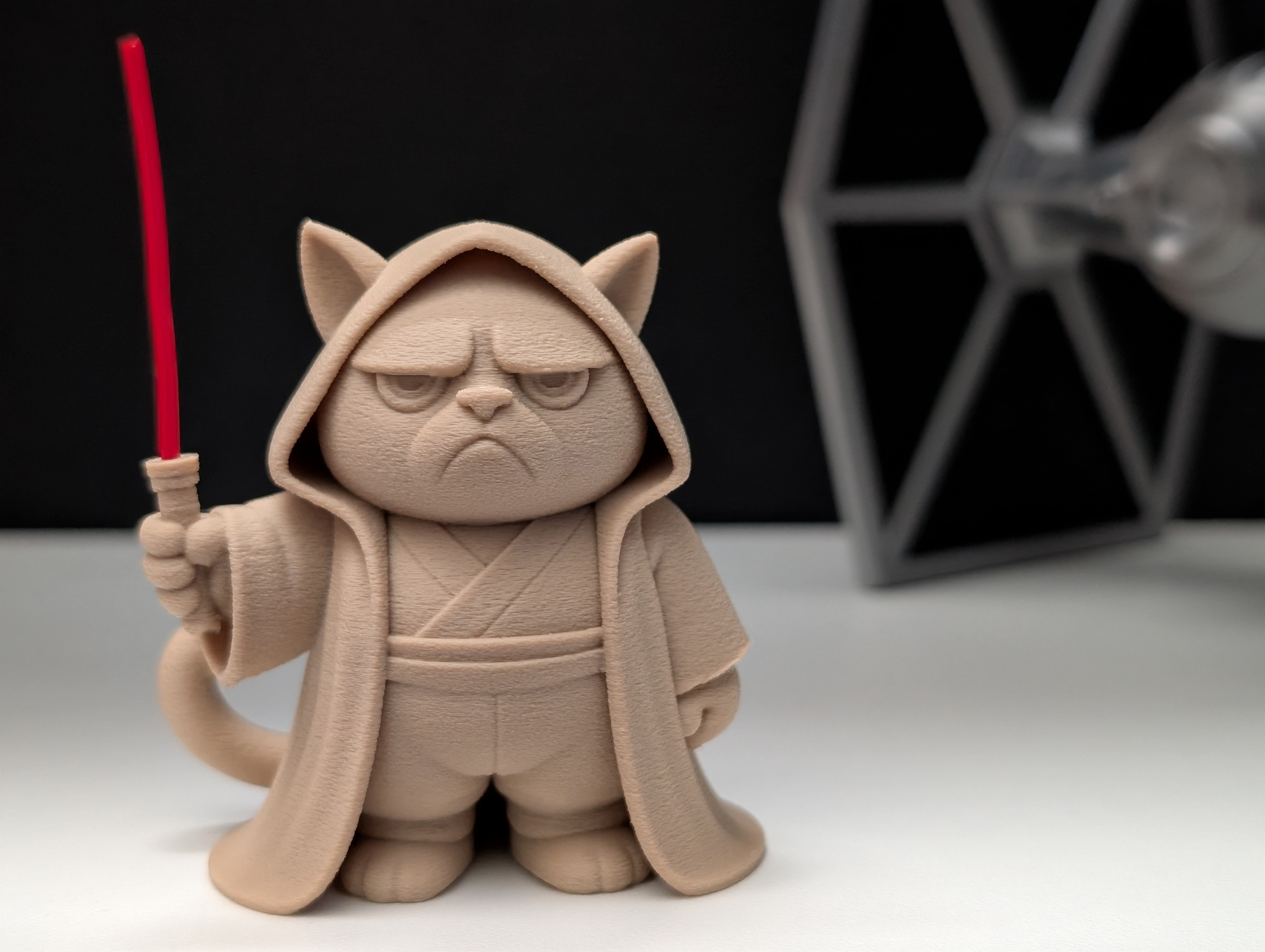Miniatura 2 do modelo 3D Darth Grumpy Cat