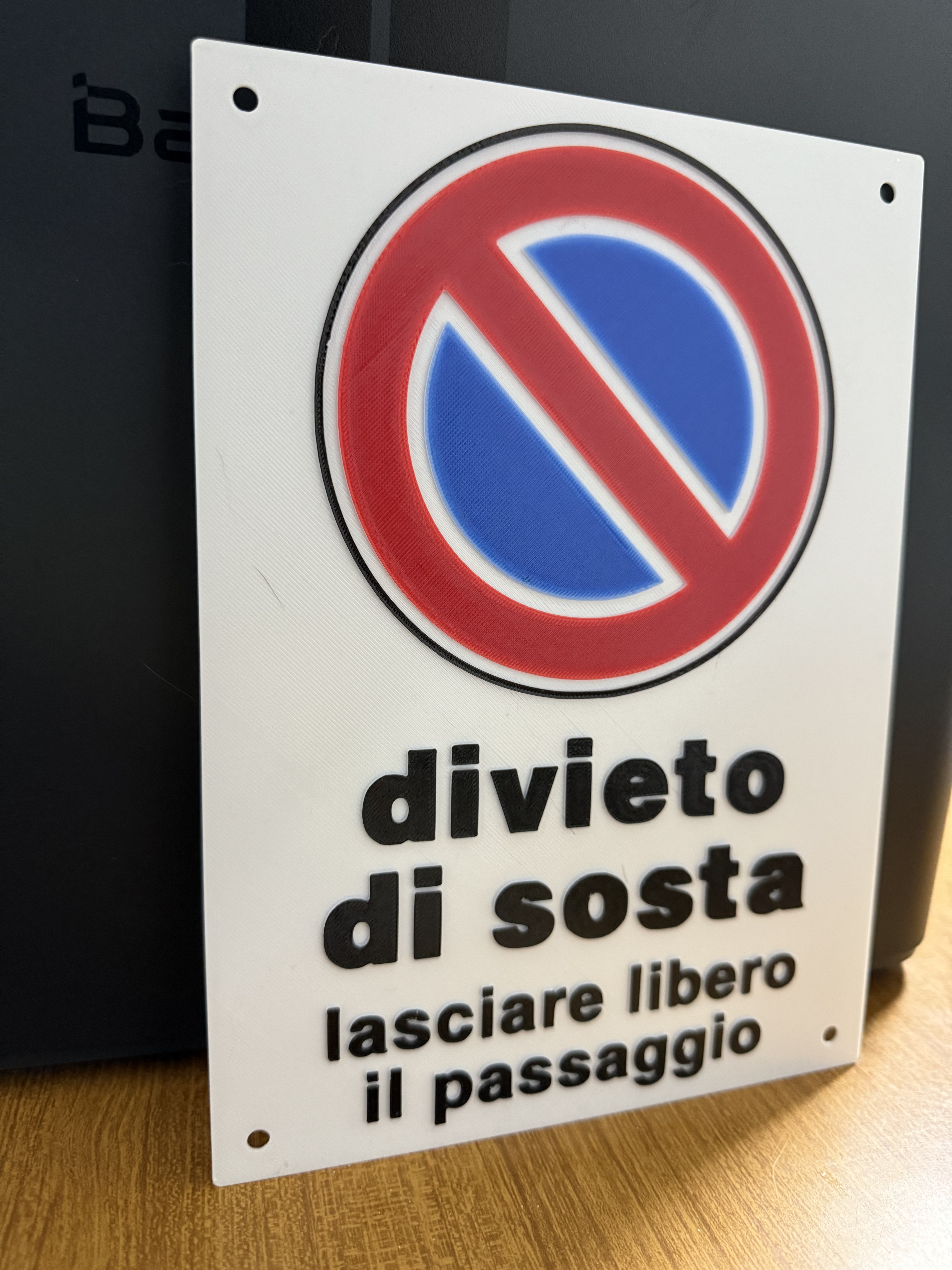 divieto di sosta