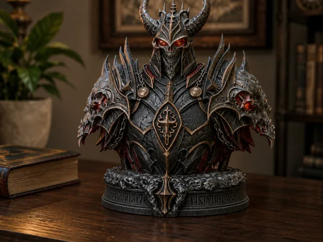 Molten Demon Knight Bust