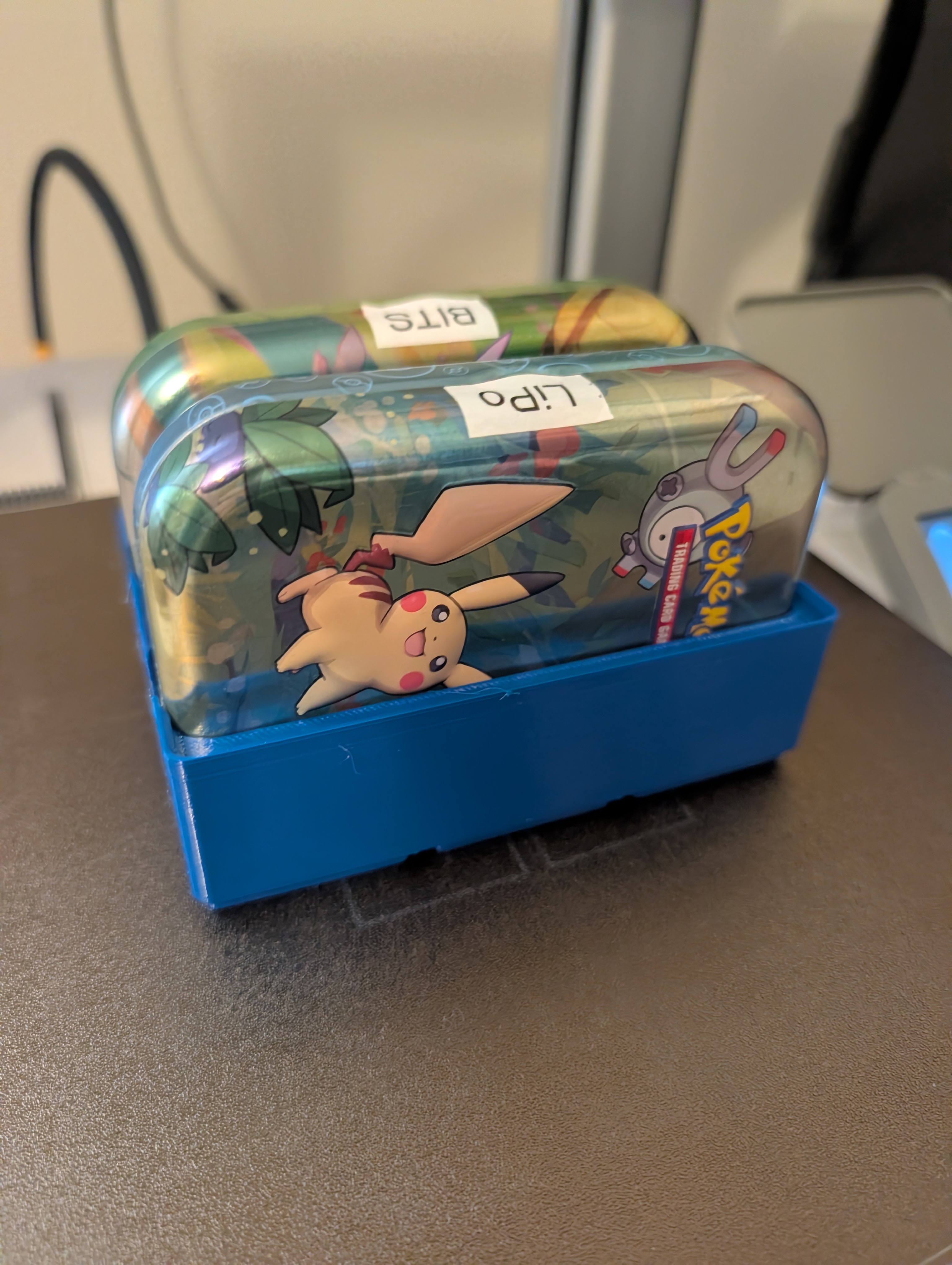 Pokemon Mini Tin Gridfinity 3x