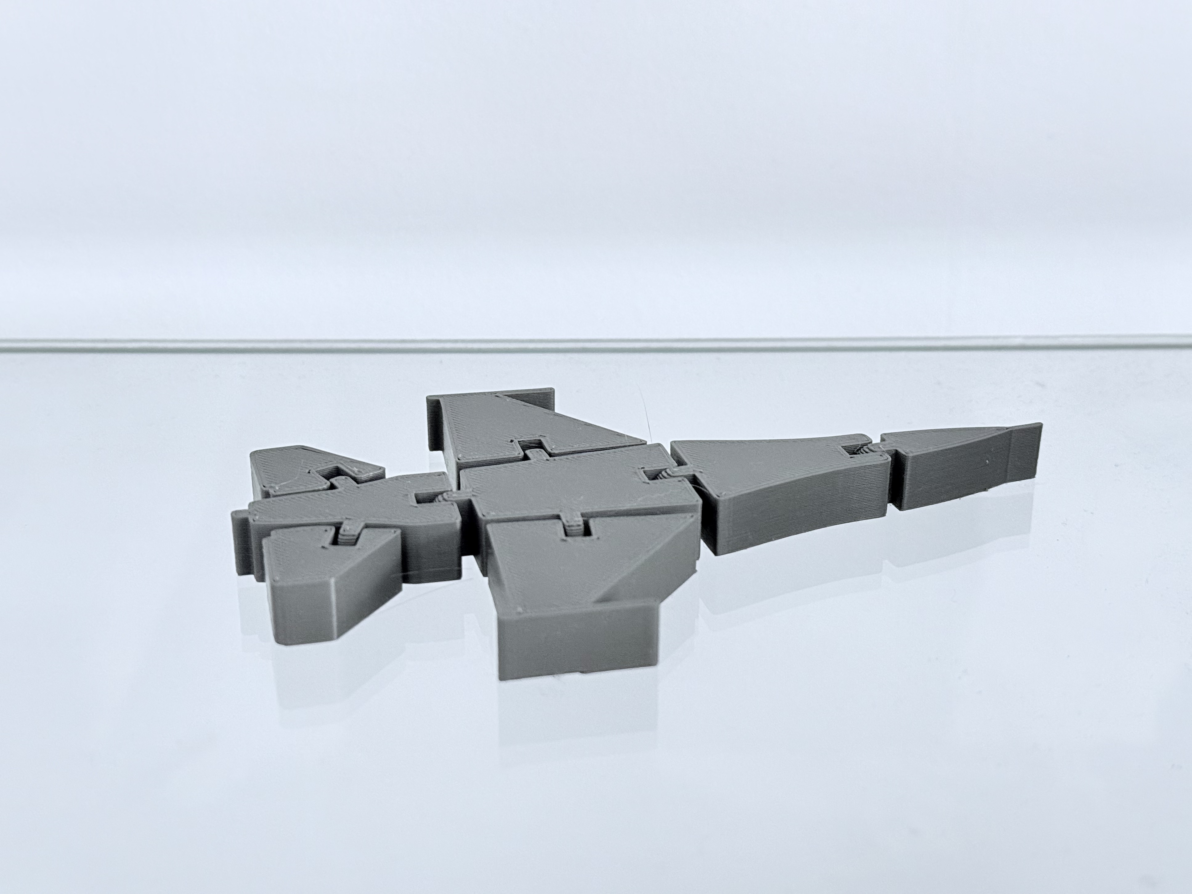 Flexi F-16 Fighter Jet – Articulated 3D Printable Model