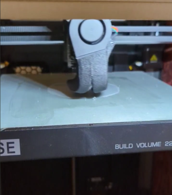 K1 cooling duct for K1 with k2 plus hotend 3D model thumbnail