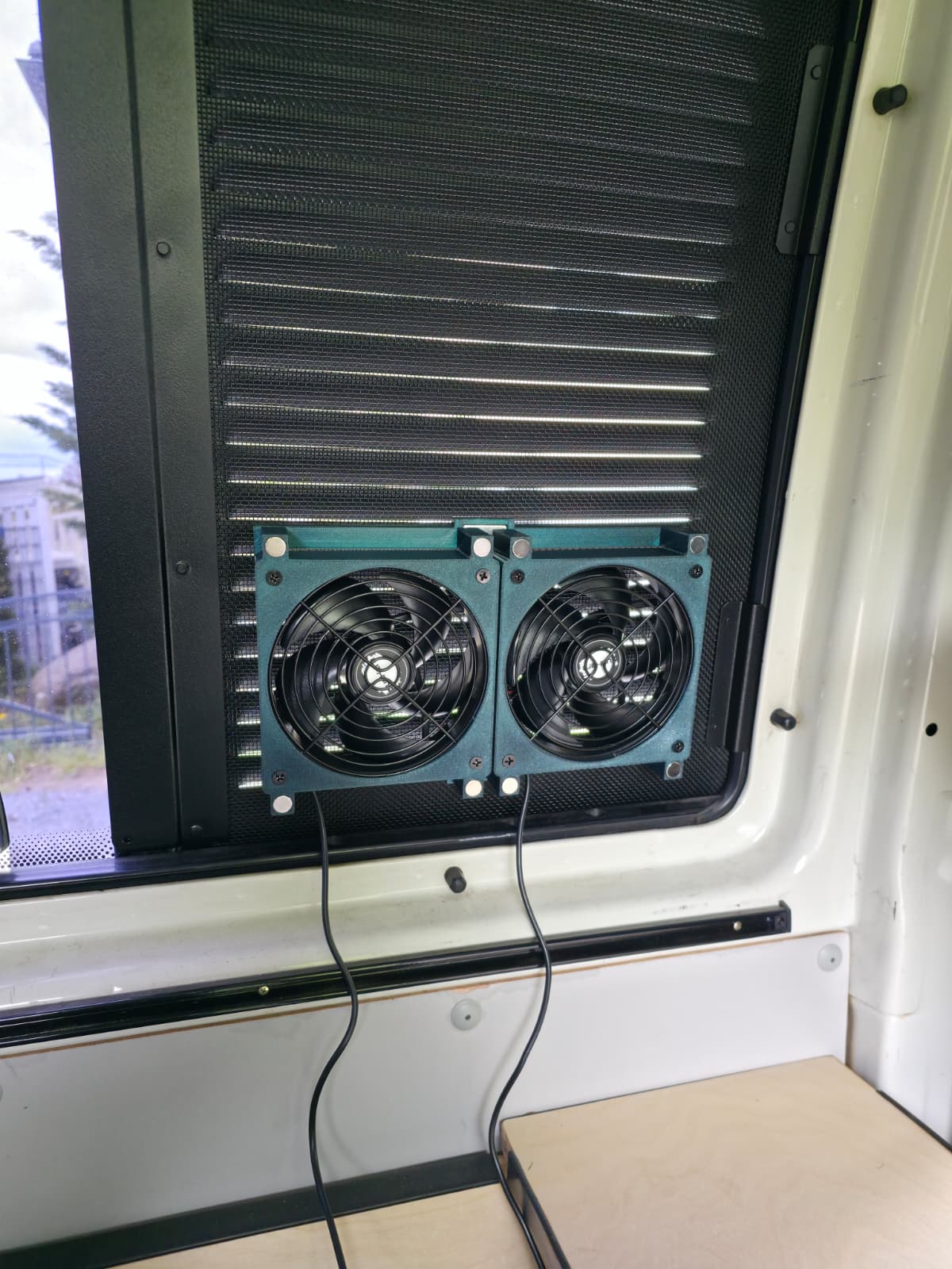 120mm Lüftergehäuse magnetisch / 120mm fan case