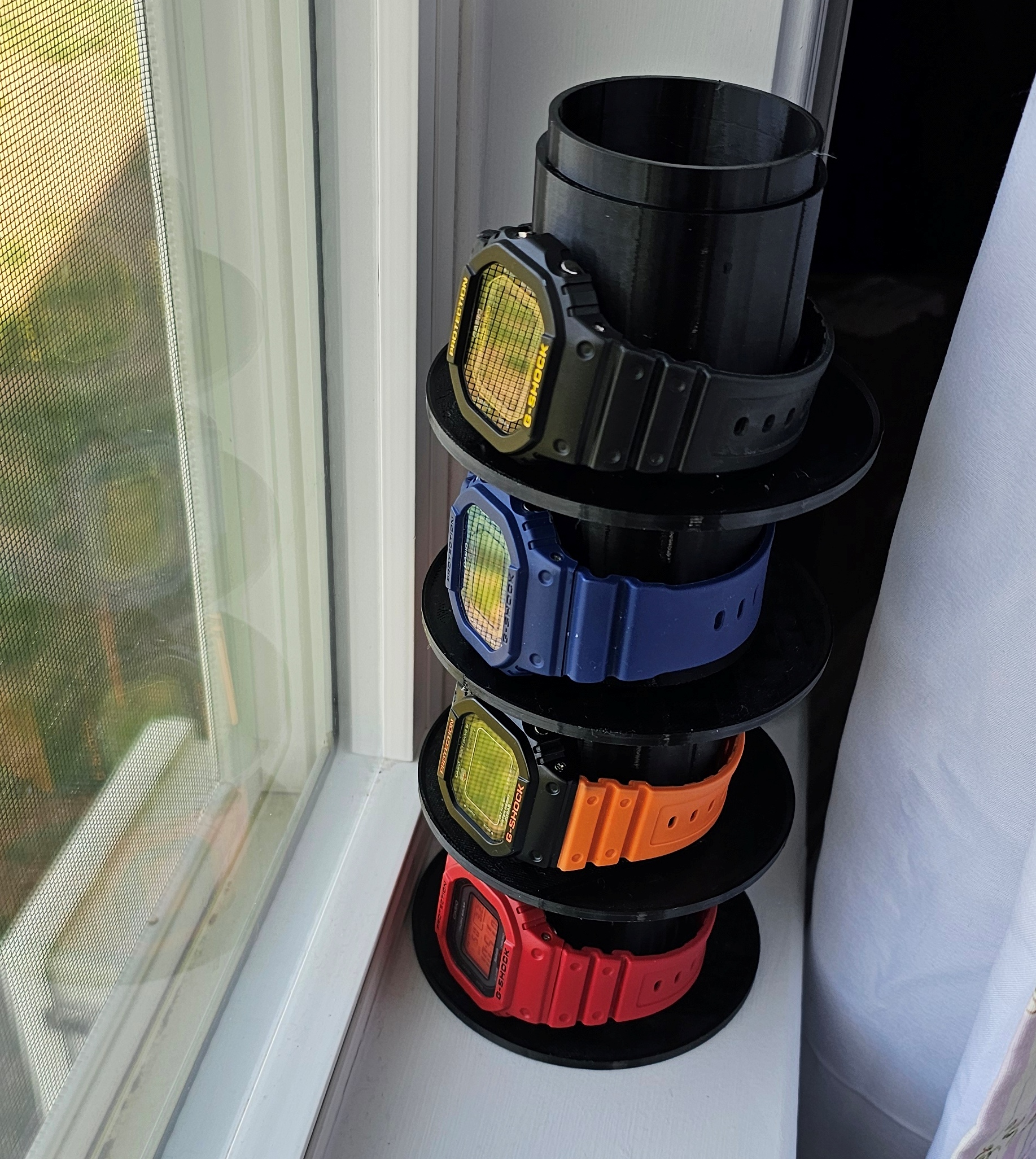 G-SHOCK Tough Solar Watch Stackable Window Charging Station