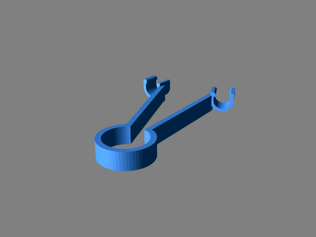 Miniatura 3 do modelo 3D Parametric Multimeter Probe Tweezer
