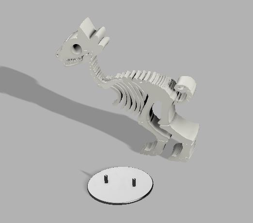 dinosaur skeleton — miniatura 2