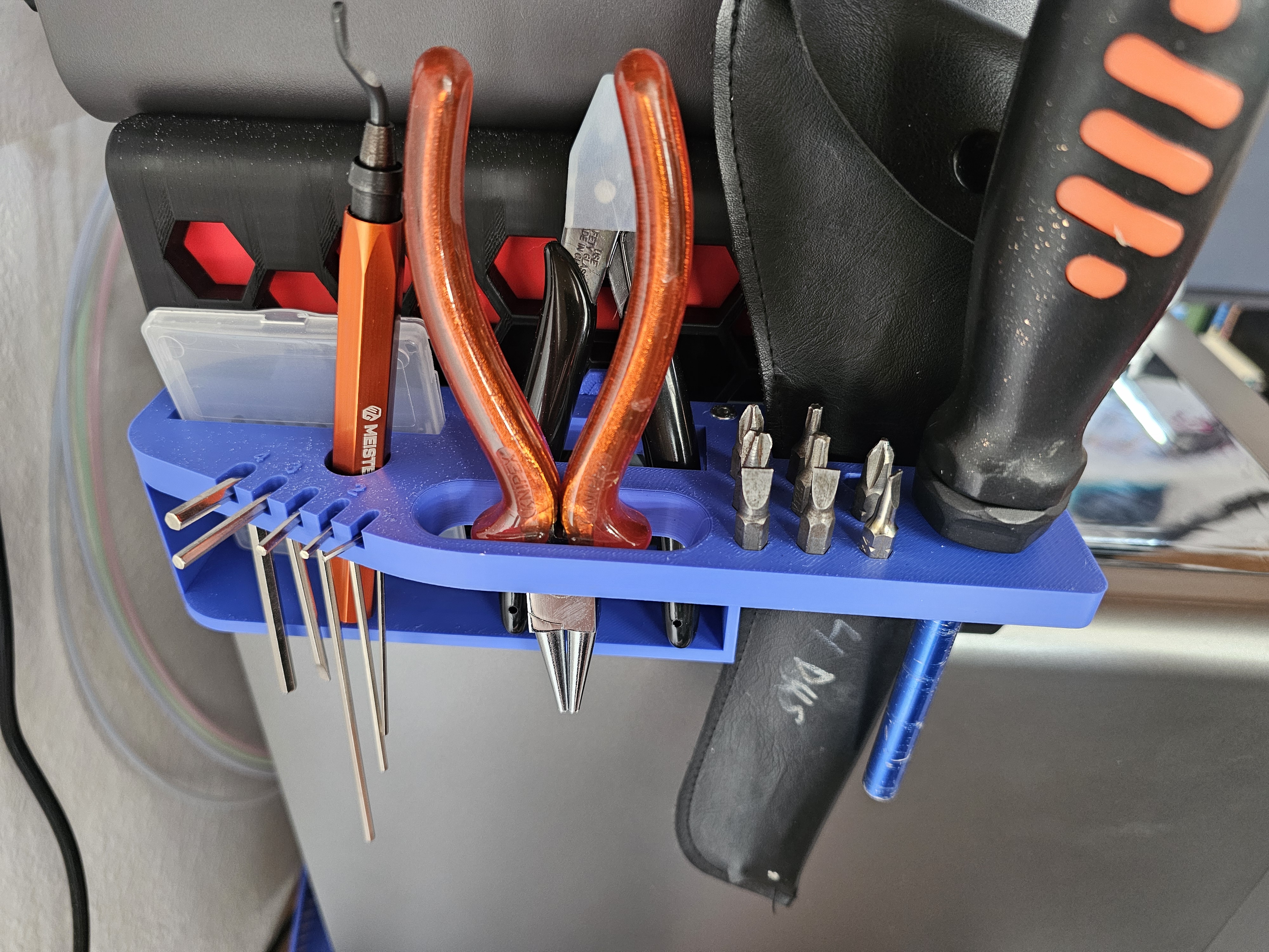 Miniatura 4 do modelo 3D 3D printer tools holder remix - honeywall