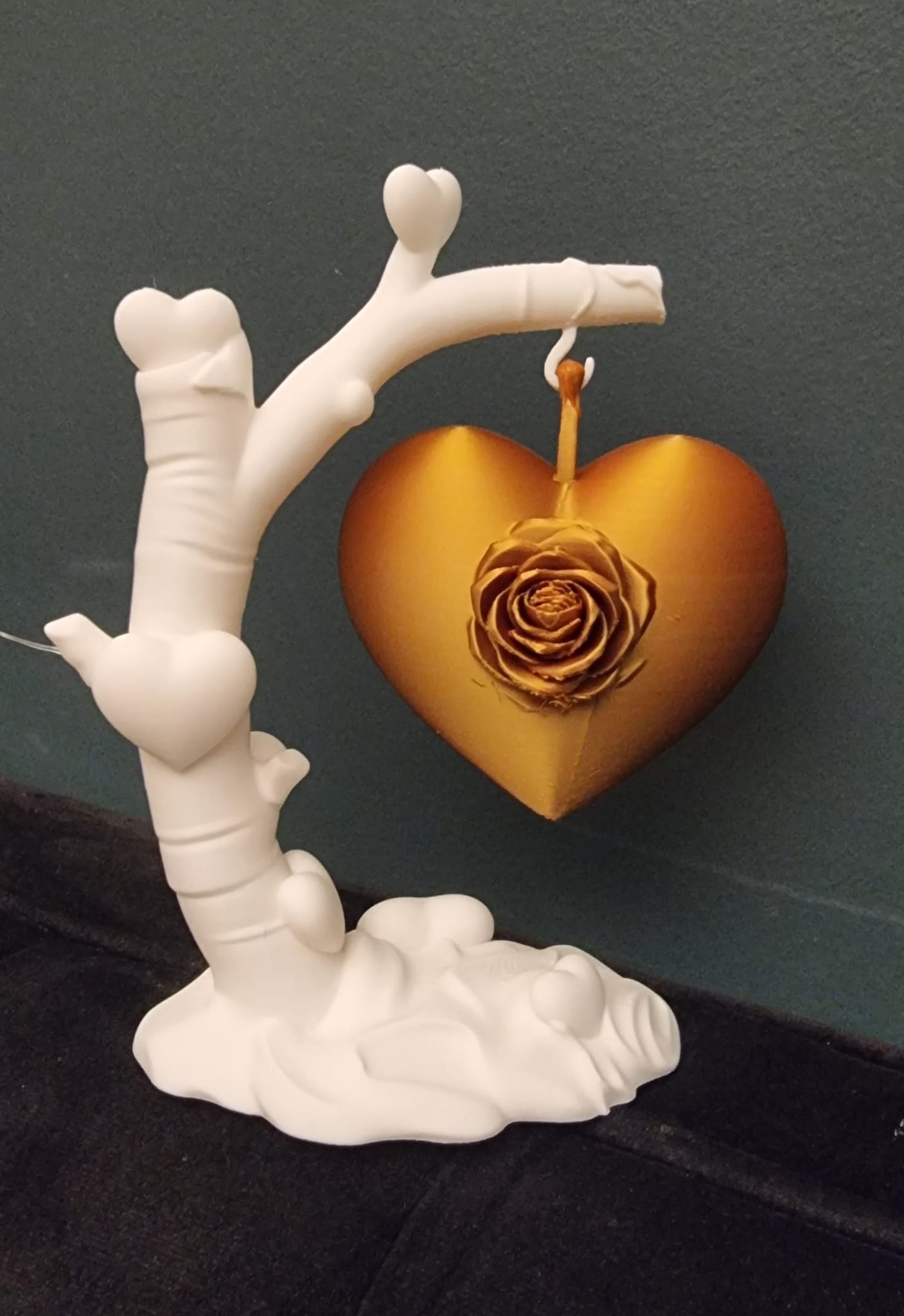 The gold heart