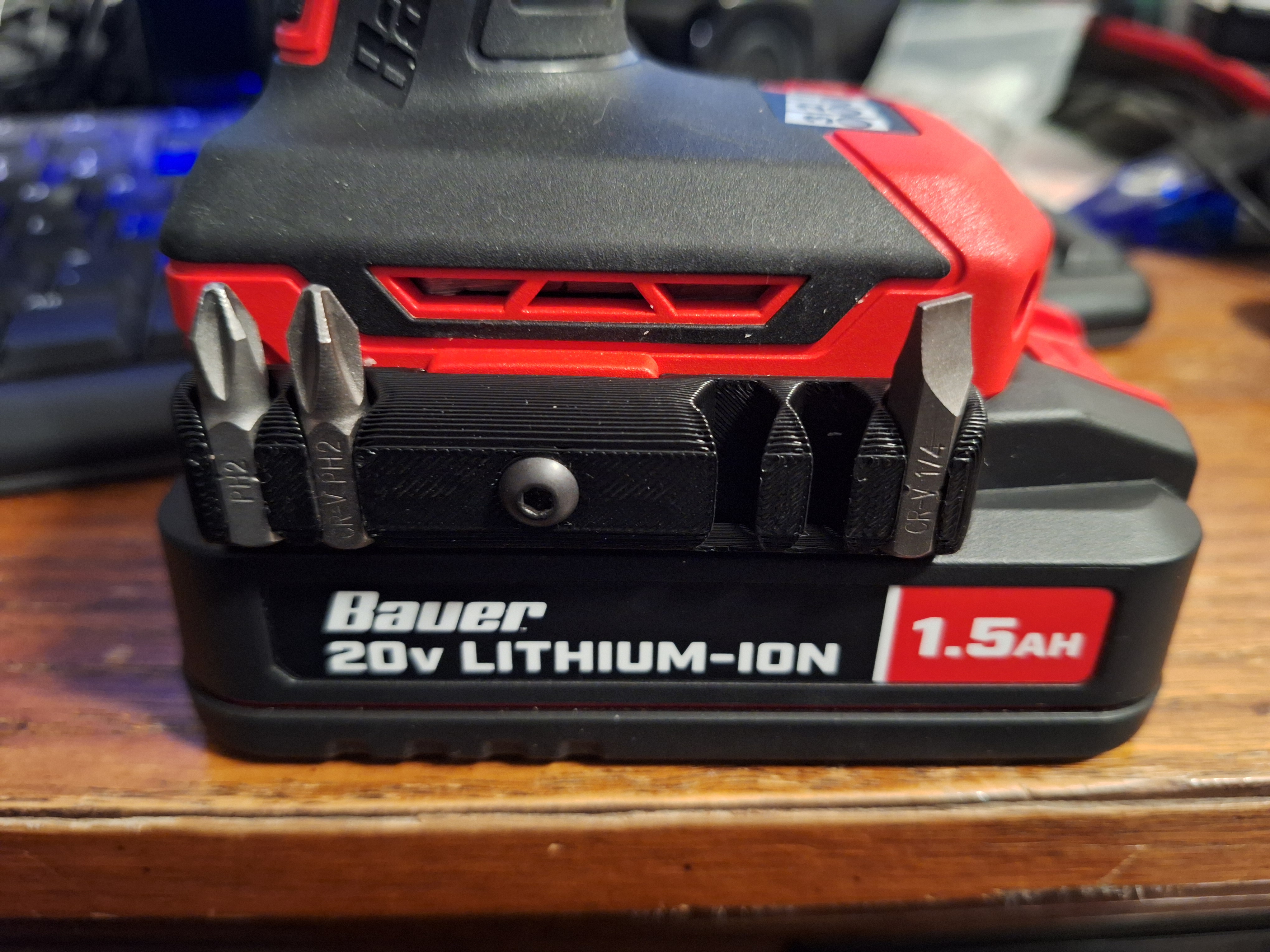 Bauer Drill or Impact Bit Holder
