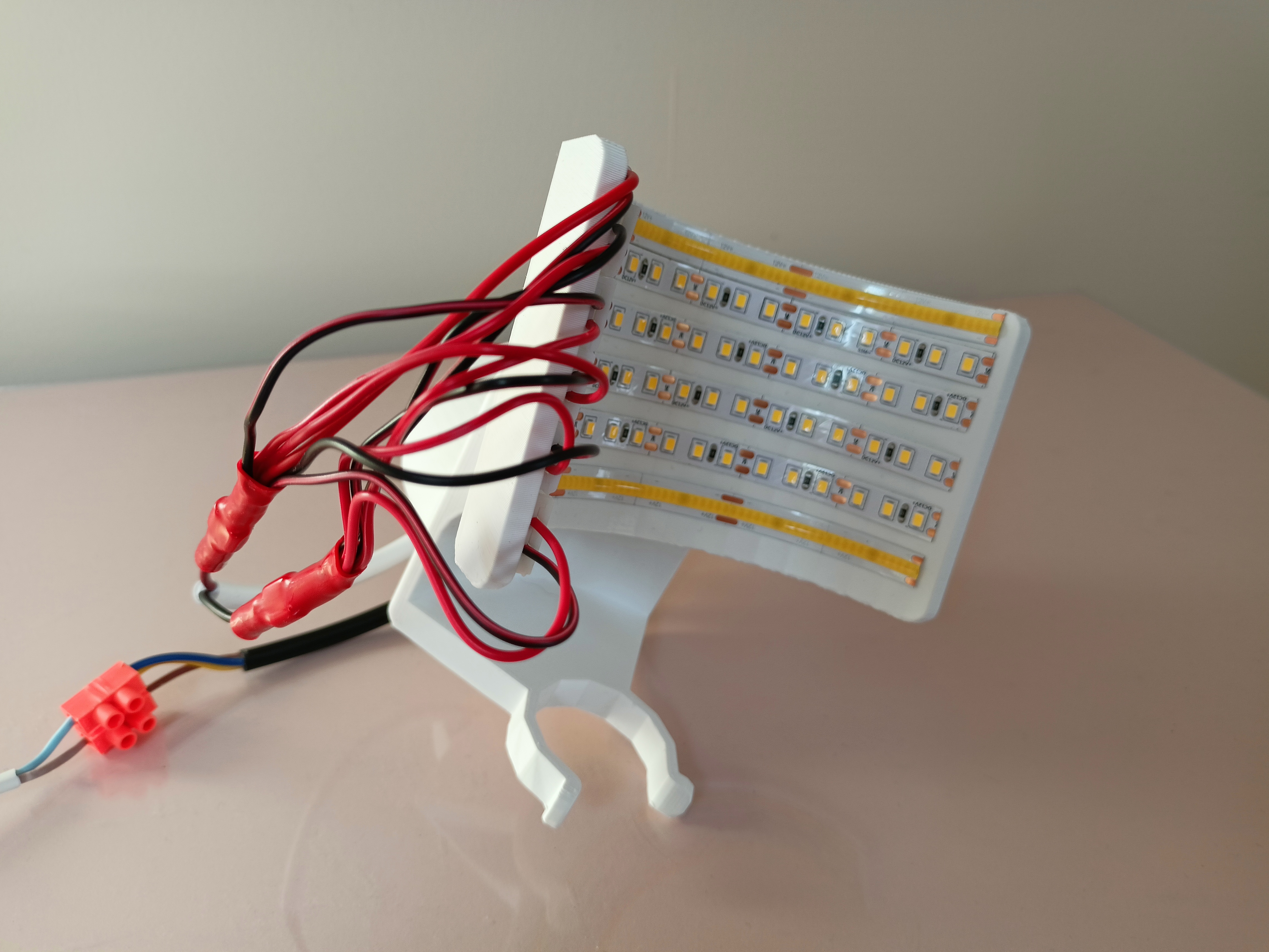 LED lighting macro photography/Uchwyt LED Makrofotografia