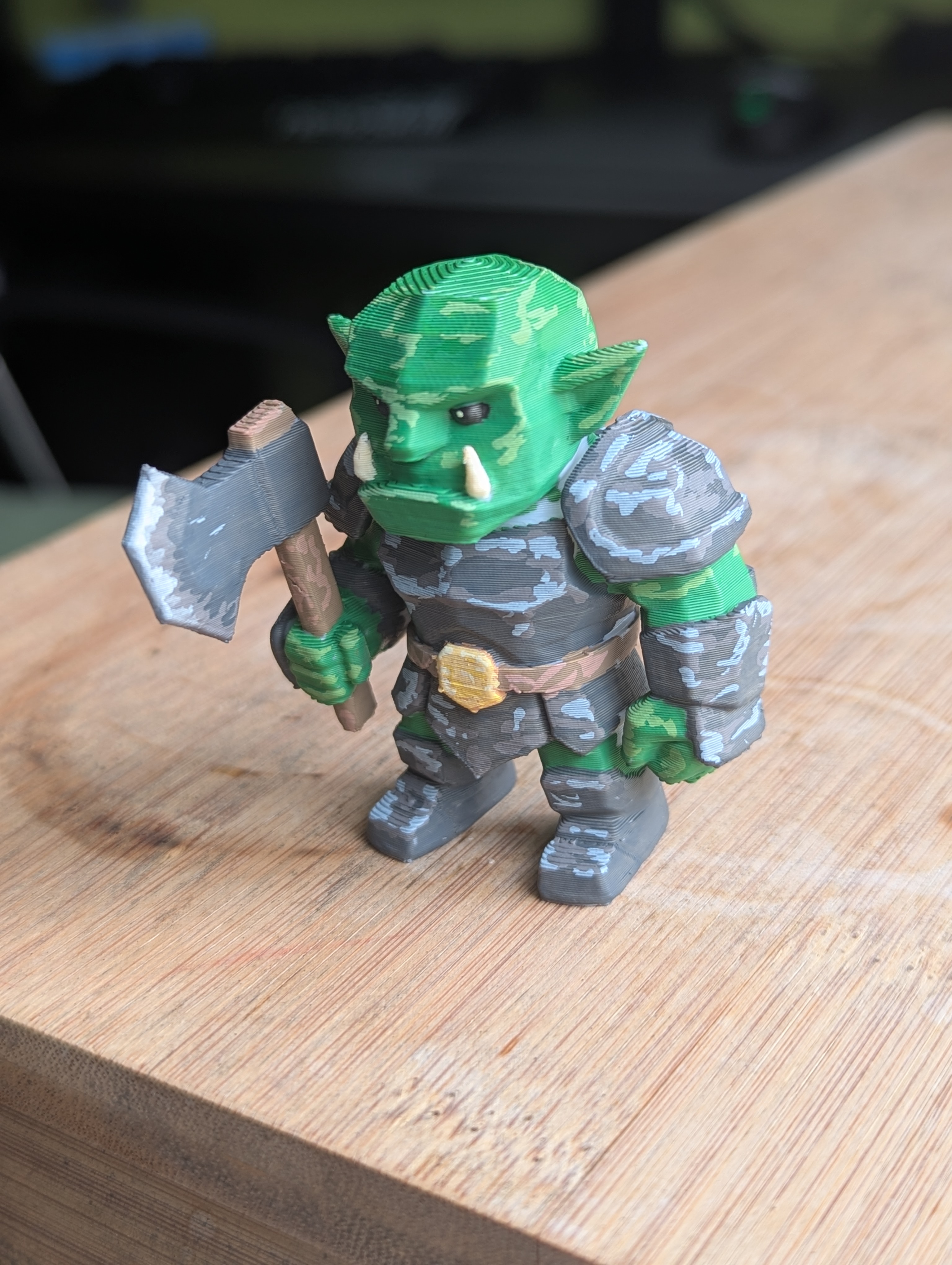Low poly orc