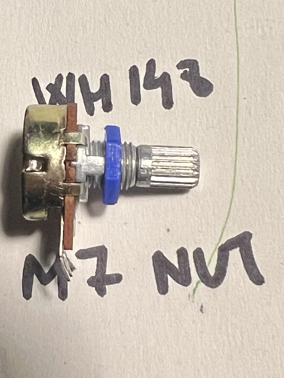 WH148 Potentiometer Nut — thumbnail 2