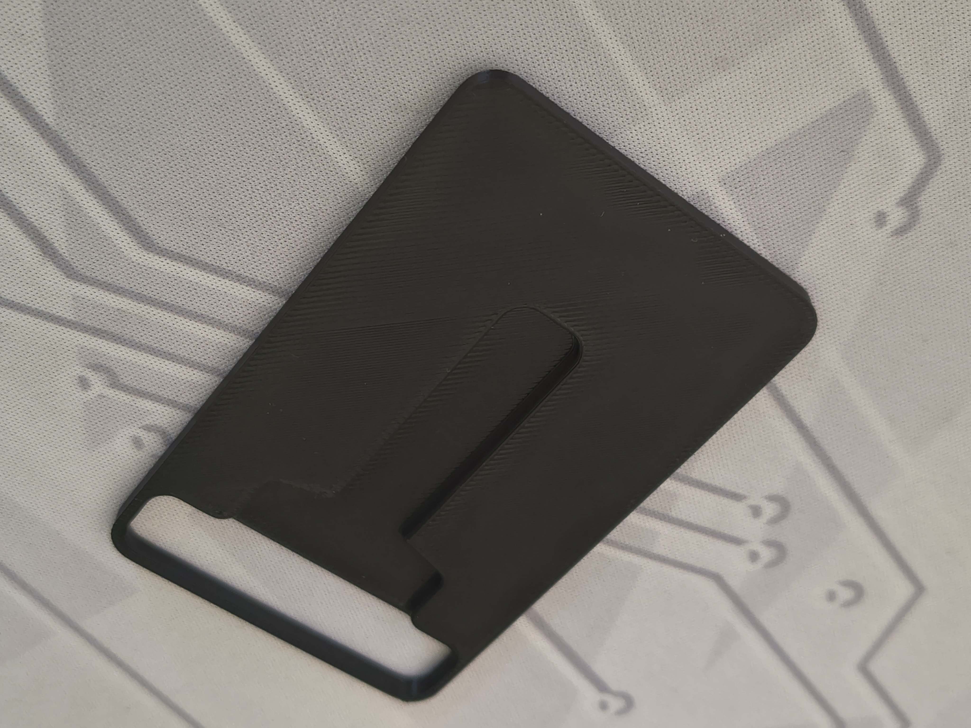 Keyplate for octagon shaped key (compatible with Lockcard wallet)
