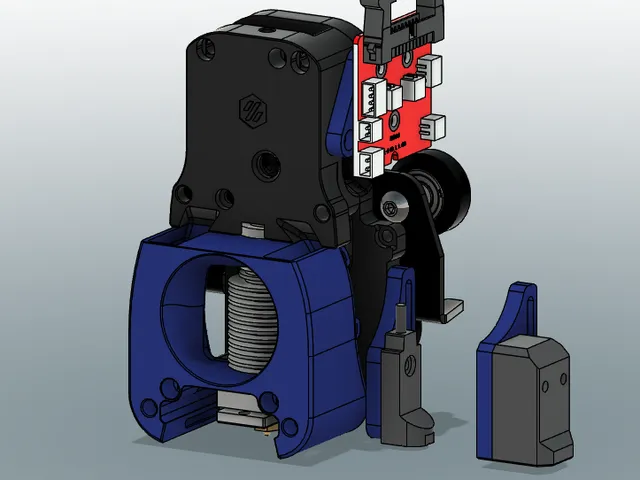 Neptune 3 Pro/Plus/Max Voron Afterburner adapter (BTT Eddy support)
