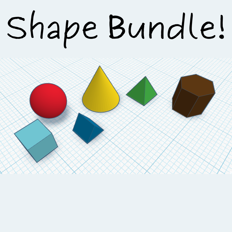 3D Shapes Bundle