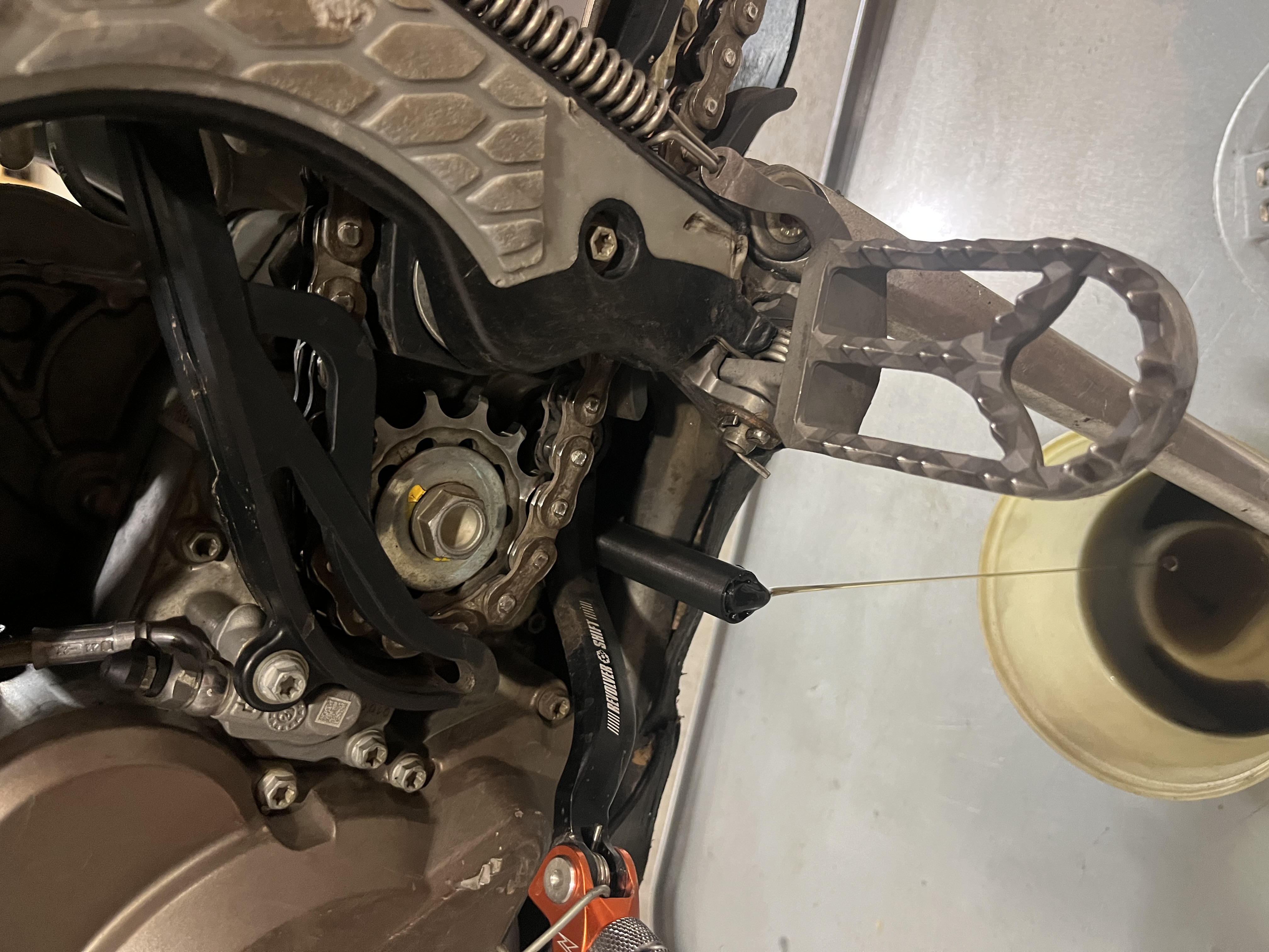 KTM Husqvarna Gas Gas Oil Drain Pipe
