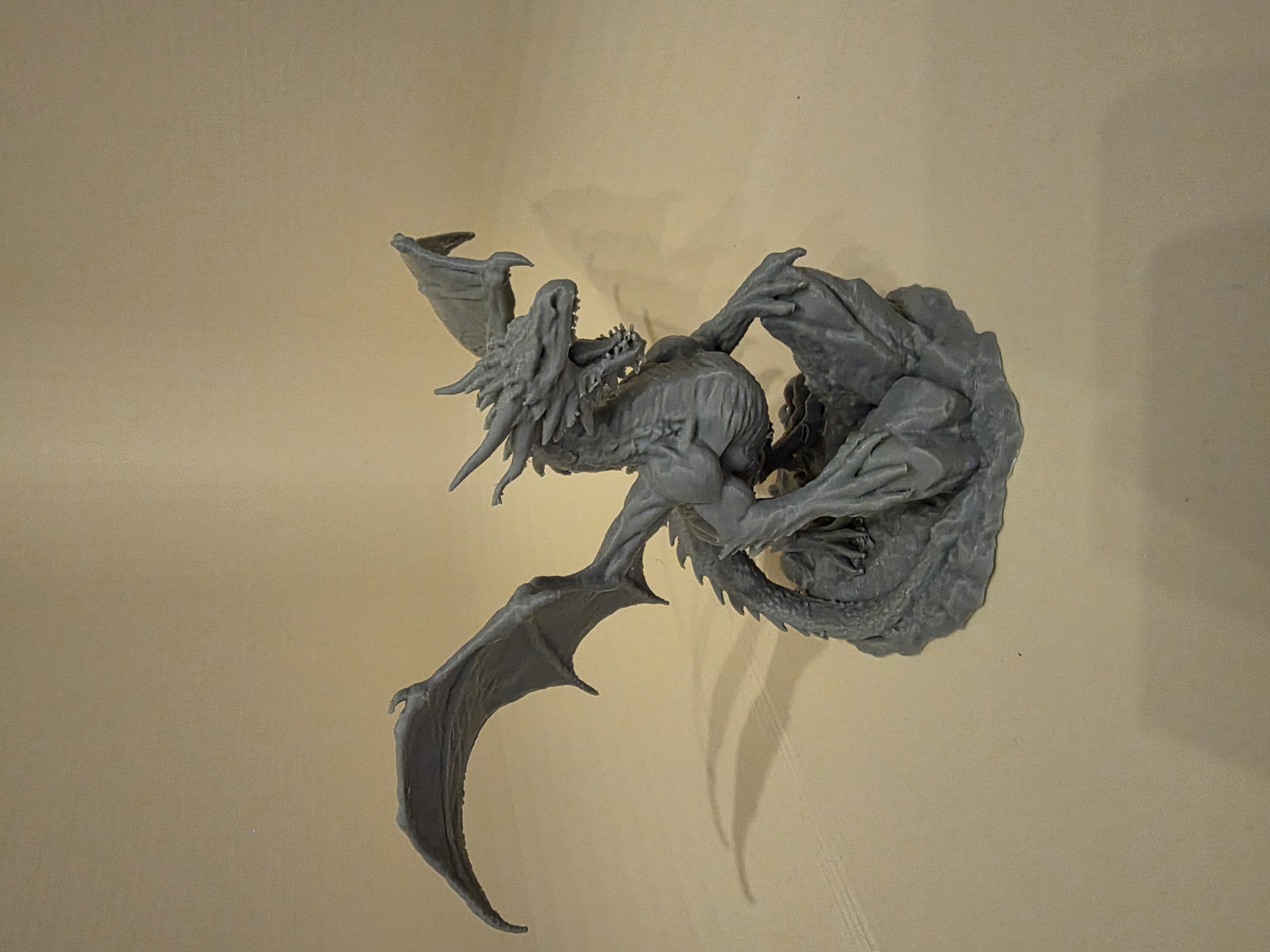 Acalagon Černý – Kolosální Temný Drak (3D model inspirovaný Silmarillionem)
