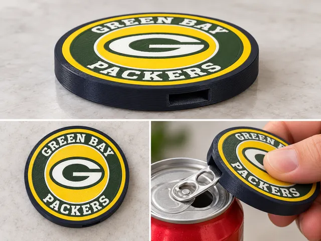 Green Bay Packers Nail Saver Can Opener