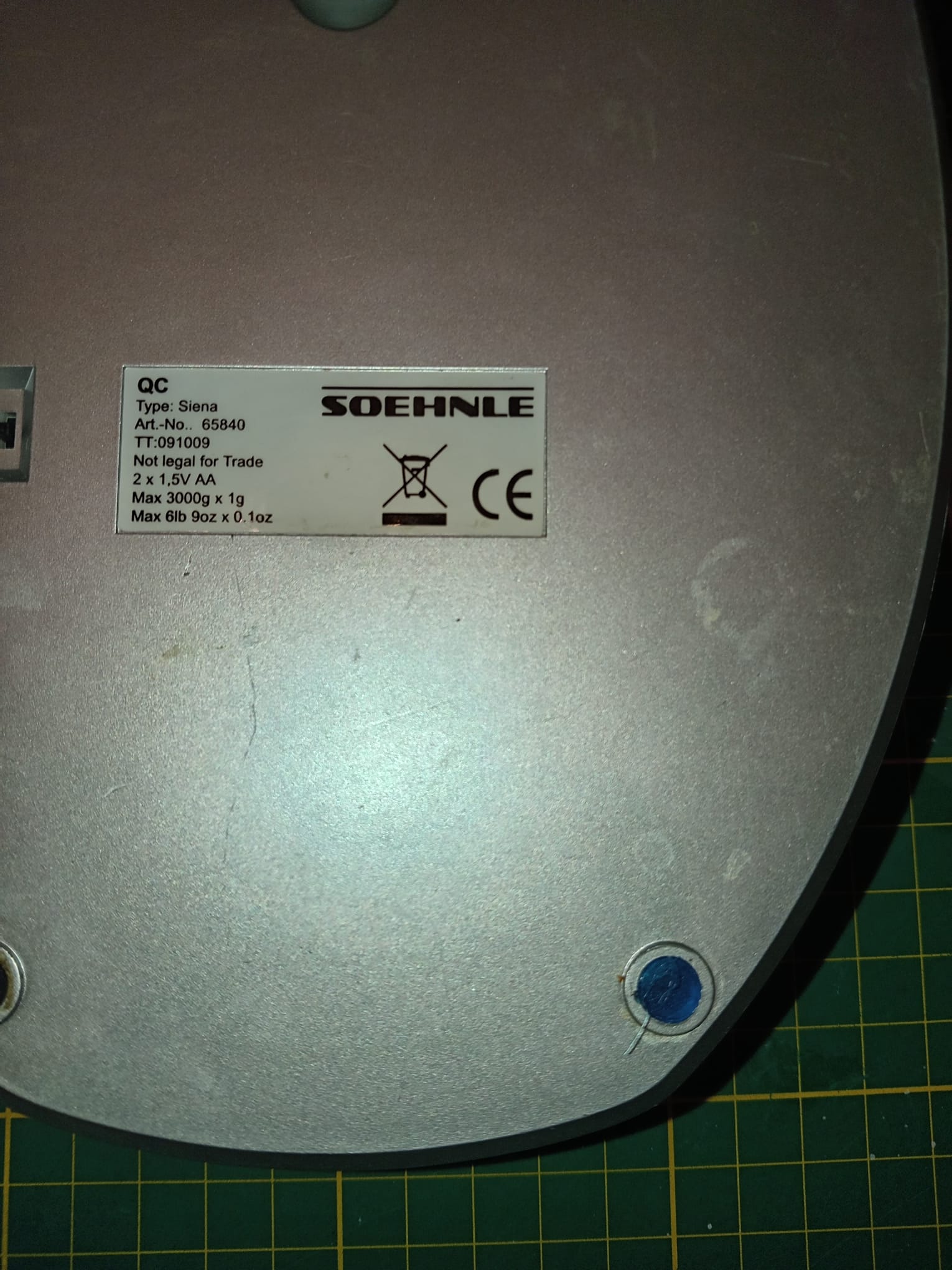 Scale replacement foot