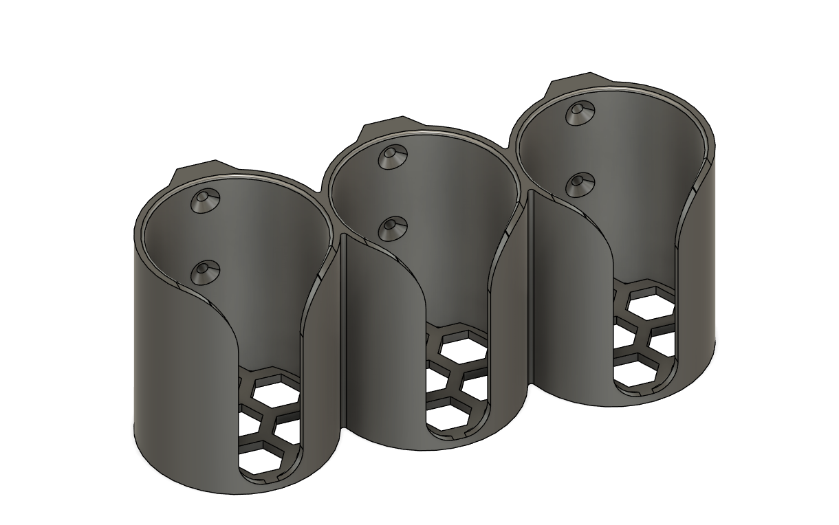 2 in. Sanding Disc Container - Wall Mounted