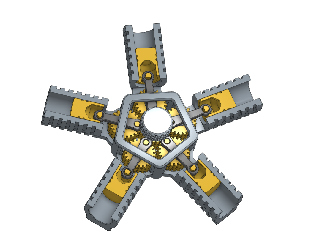 Miniatura 3 do modelo 3D Engine Fidget