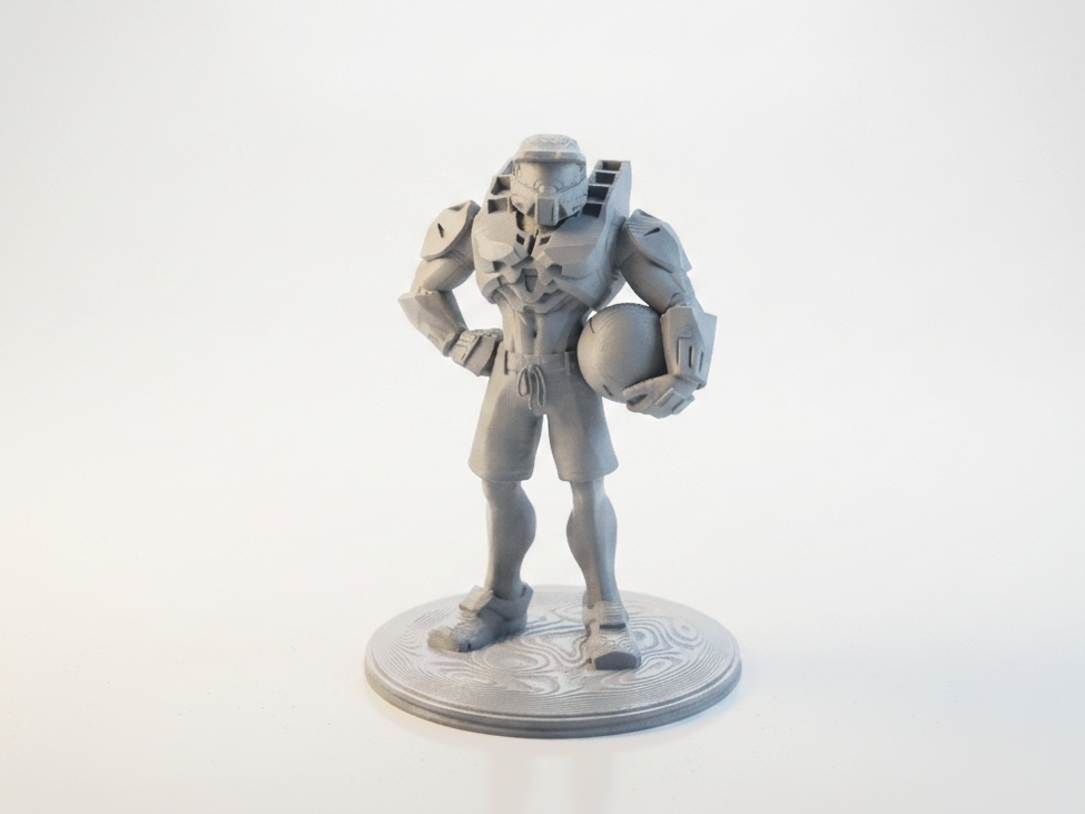 Beach Master Chief Figurine Gaming 3D Printable
