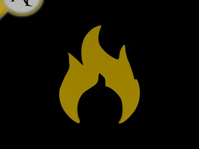 Simple Flame Symbol - 2D Art
