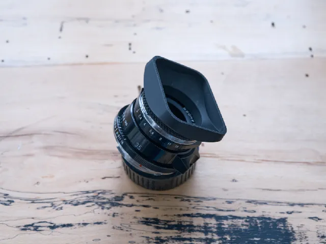 Square 39mm screw lens hood for 35mm