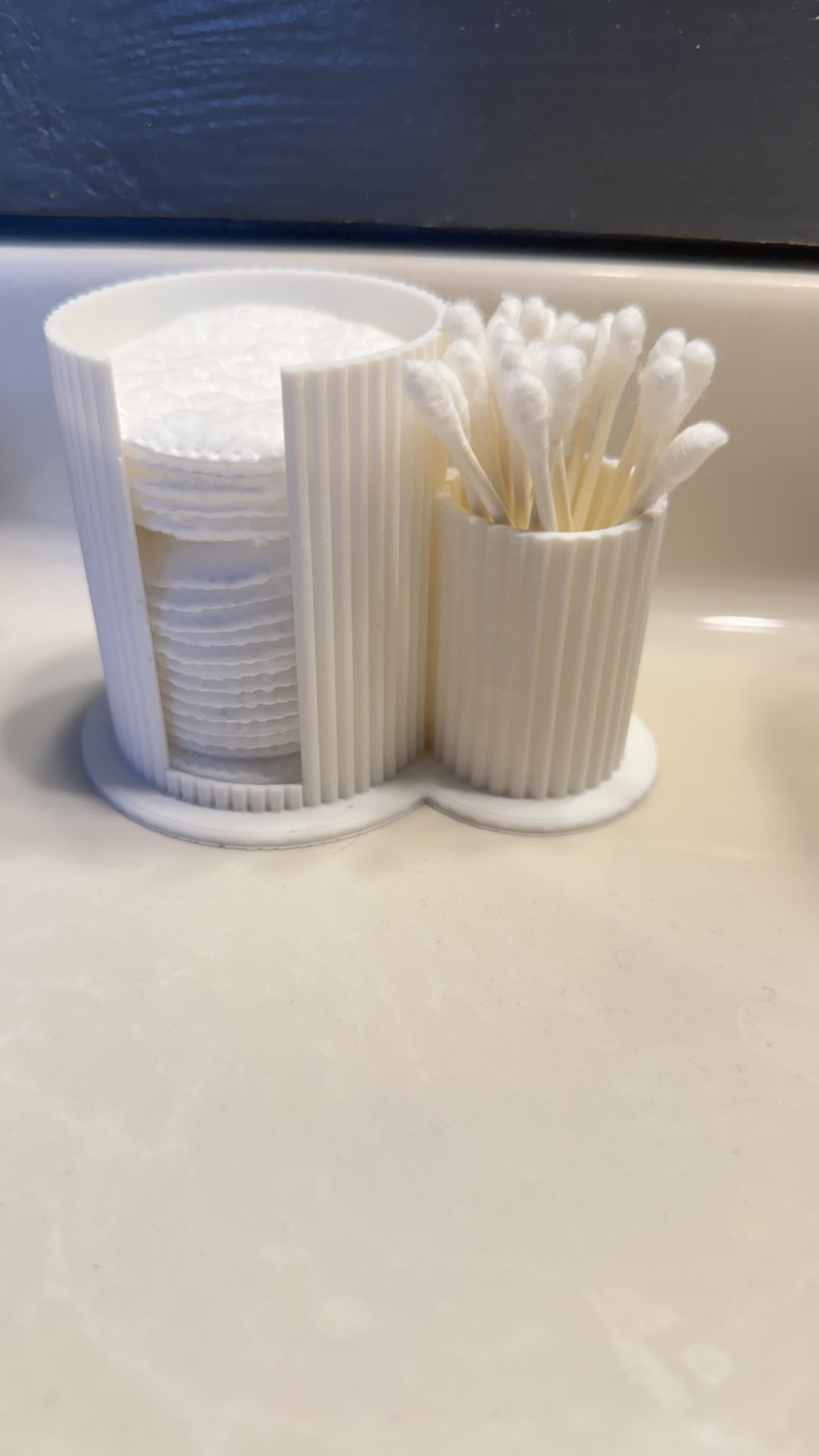 Q-Tip and Cotton Round Holder