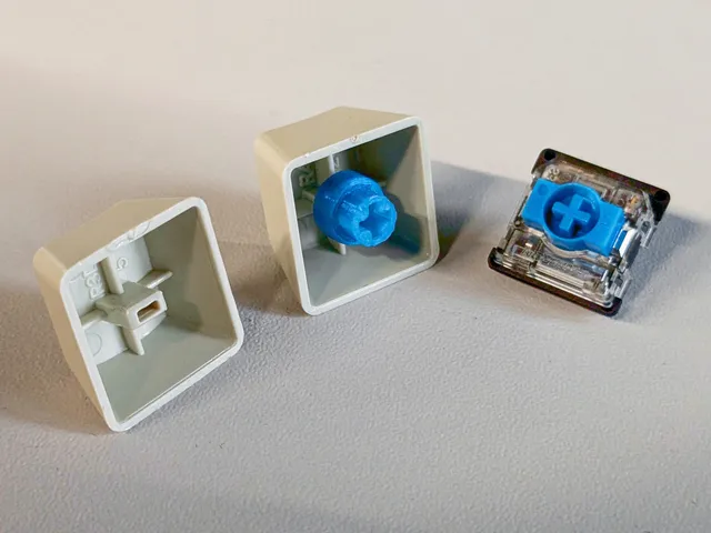 Alps keycap to MX switch adapter