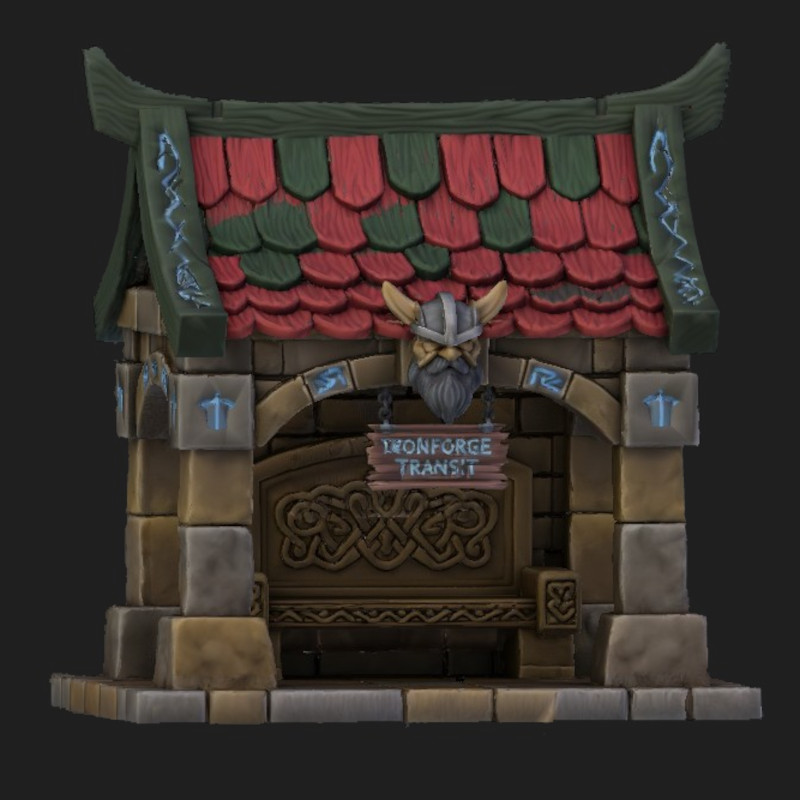 TTRPG Dwarven Shelter