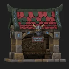 TTRPG Dwarven Shelter
