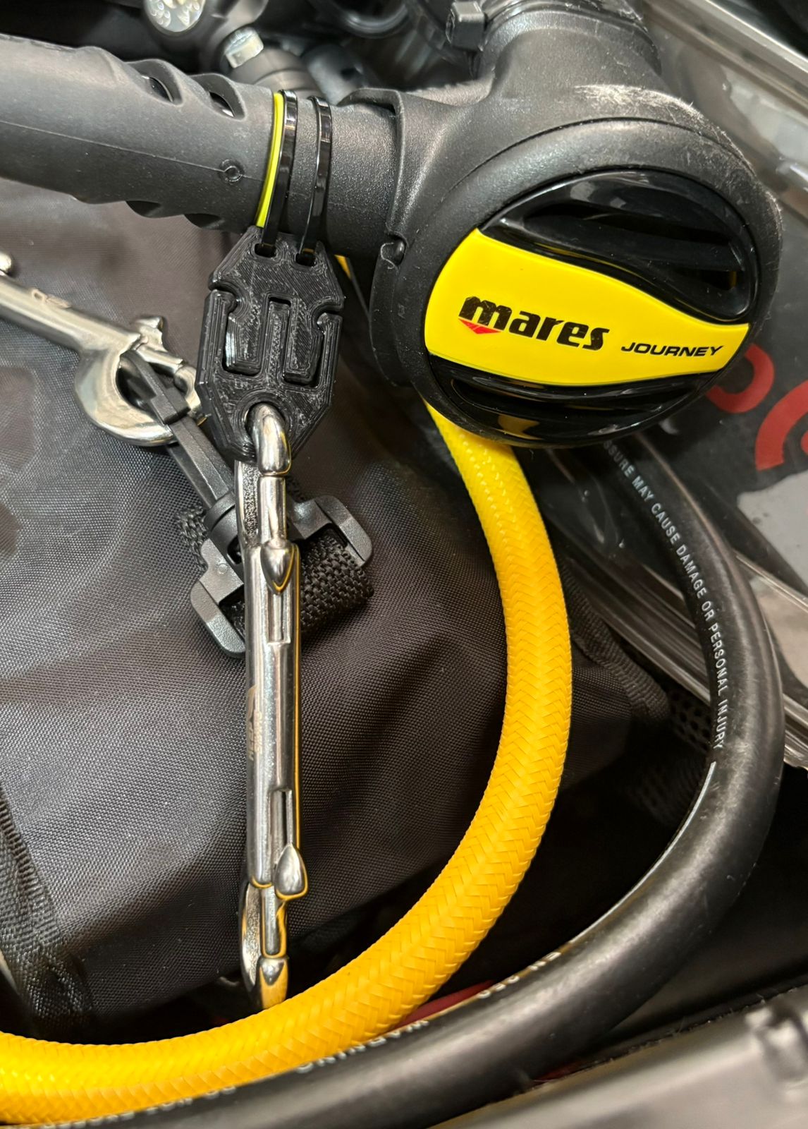 Breakaway for Scuba diving octo regulator