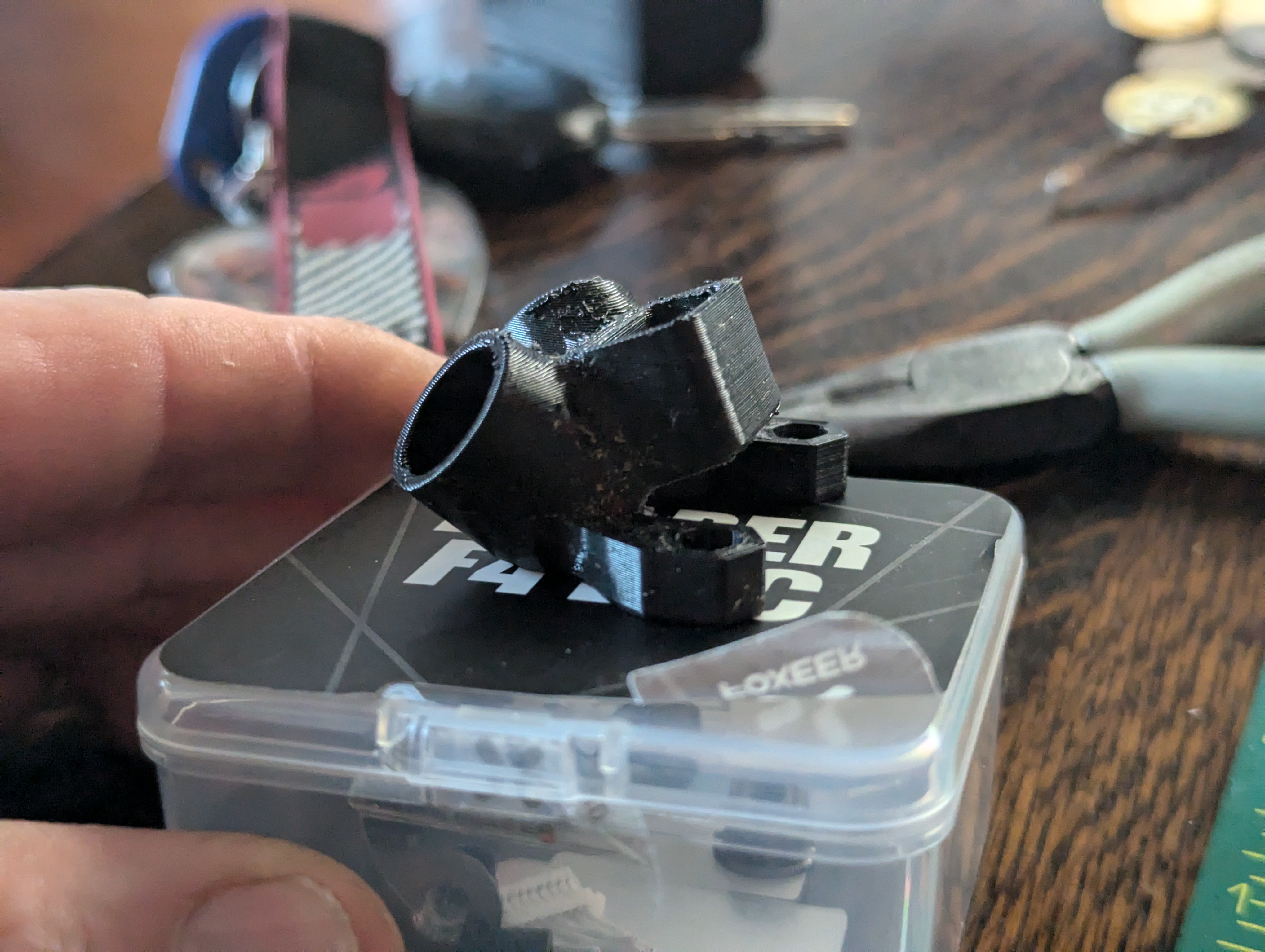 Apex Evo DJI 04 air unit Dual antenna mount Plus XT60